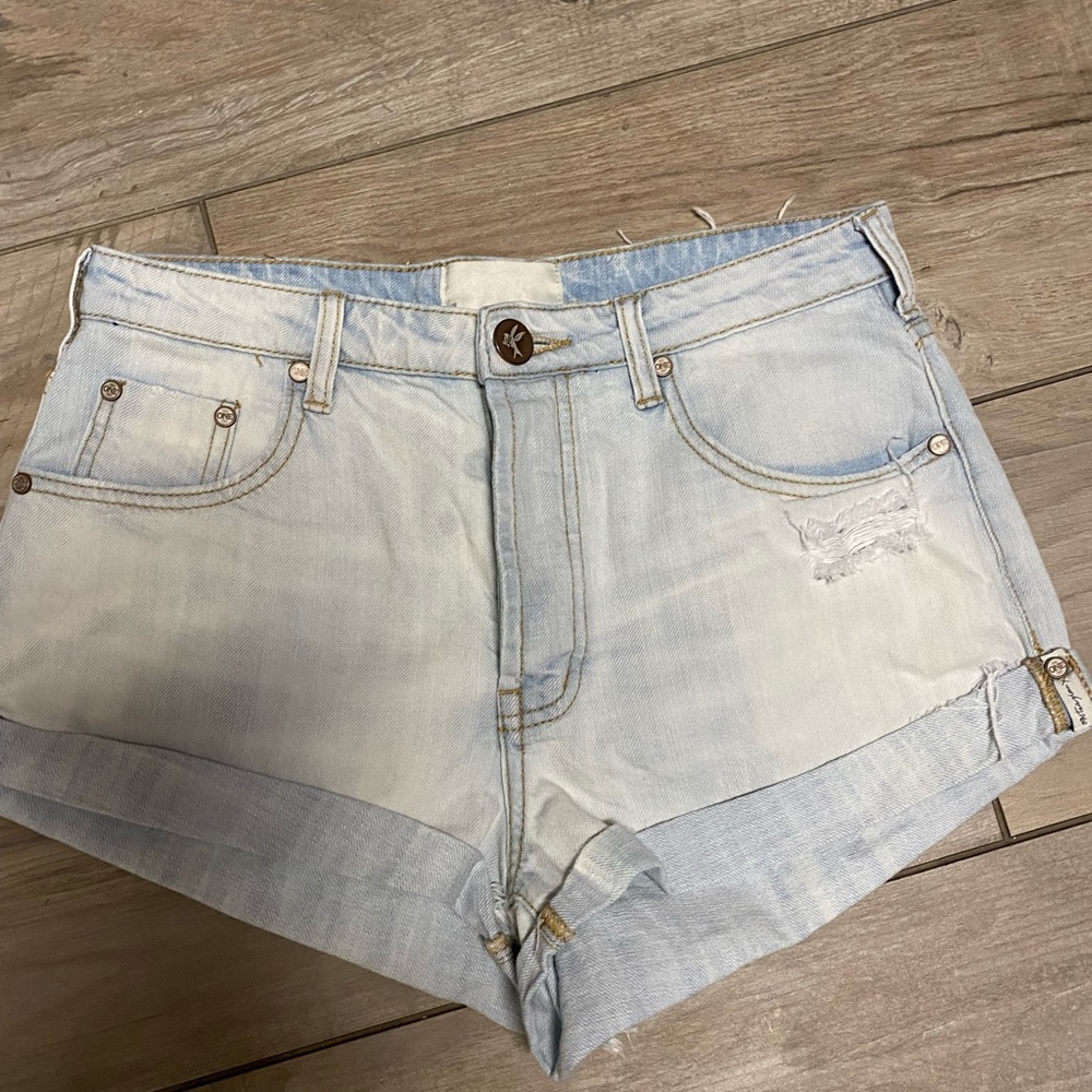 One teaspoon mid waist bandits shorts
